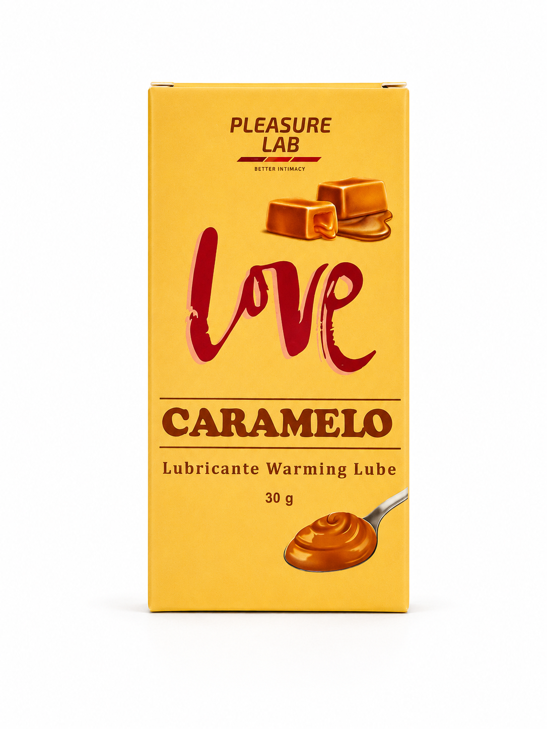 Lubricantes Calientes Warming Pleasure Lab - Caramelo