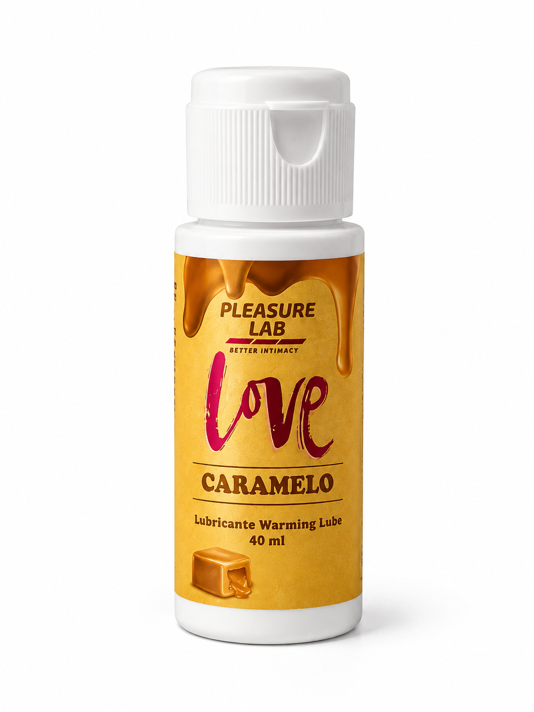 Lubricantes Calientes Warming Pleasure Lab - Caramelo