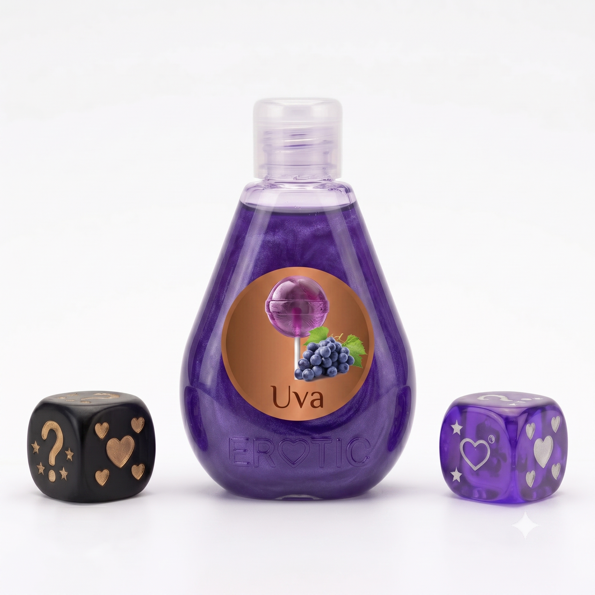 Lubricante Erotic Sensation Oil 14ml+Dados