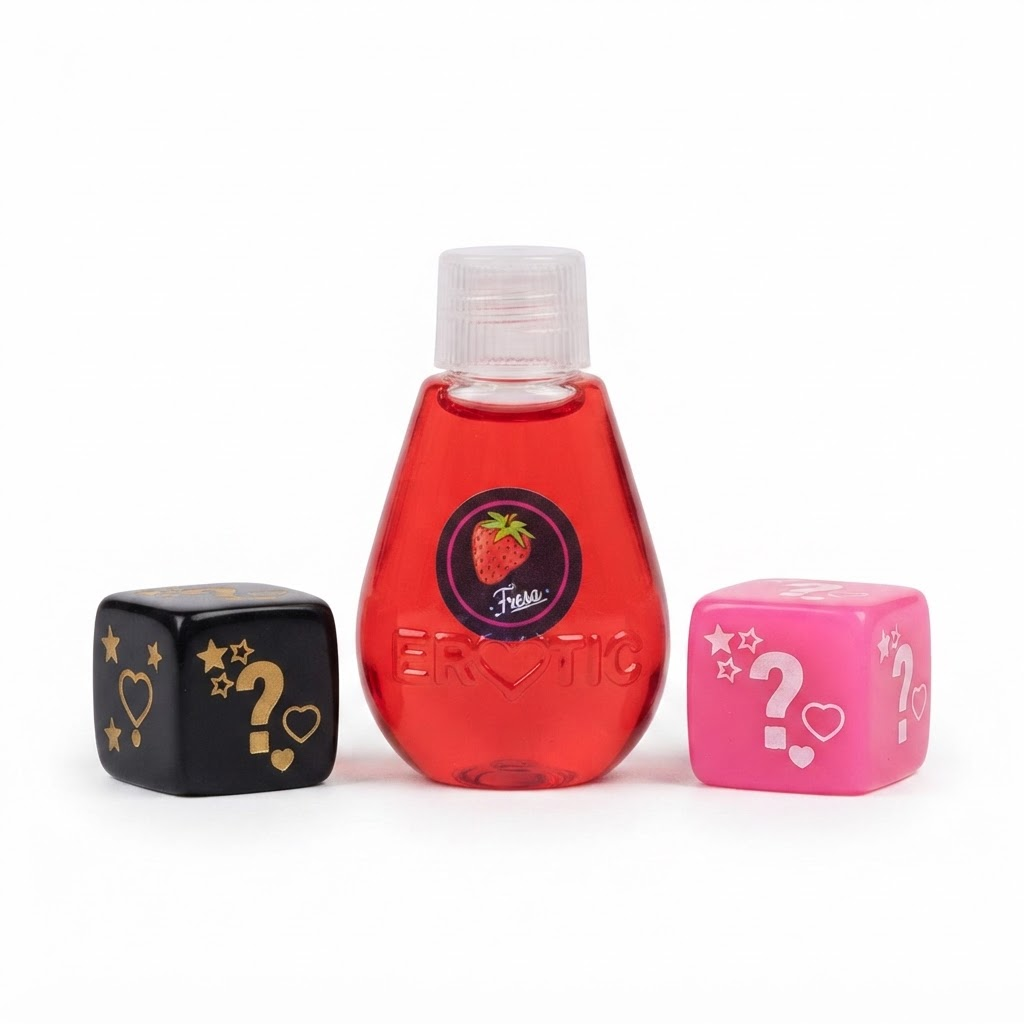Lubricante Erotic Sensation Oil 14ml+Dados